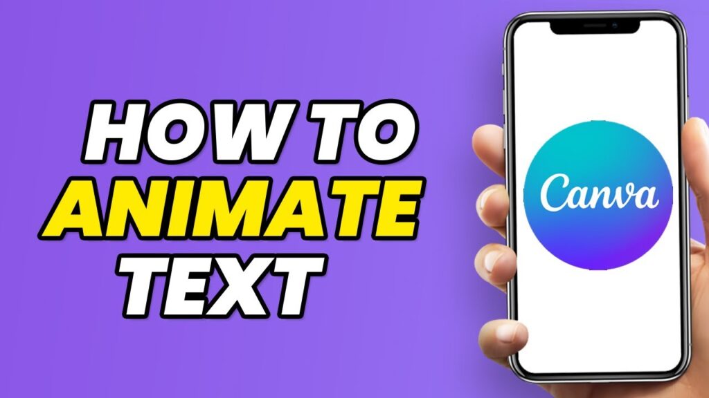 How To Animate Text In Canva (2023)