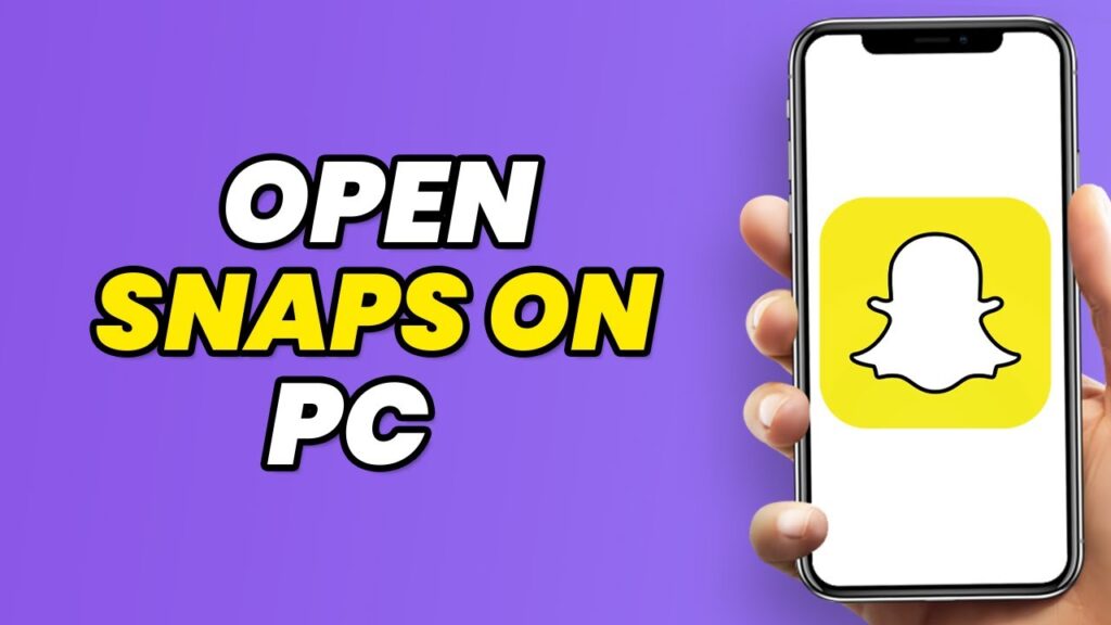 How To Open Snaps On Computer Or Laptop (2023)