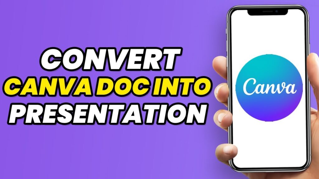 How To Convert A Canva Doc Into A Presentation