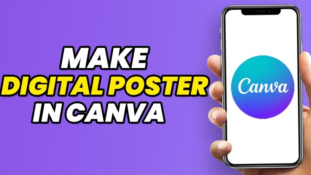 How To Make Digital Poster In Canva (2023)