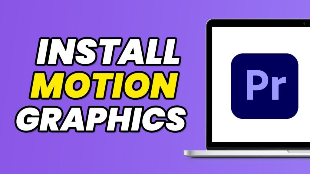 How To Install Motion Graphics Templates In Adobe Premiere Pro