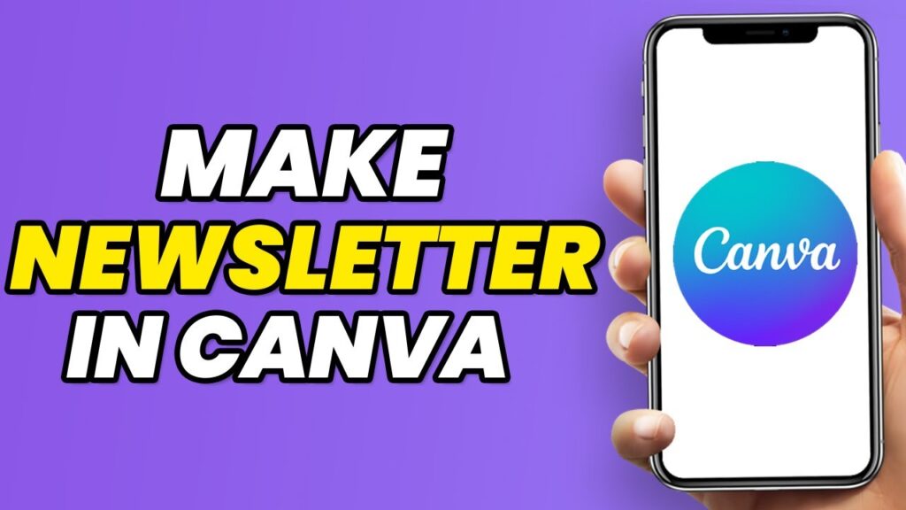 How To Make A Newsletter In Canva (2023)