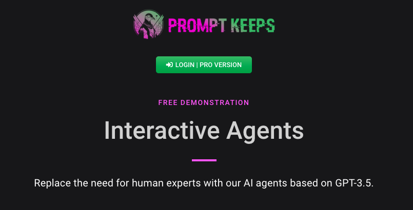 Interactive agent