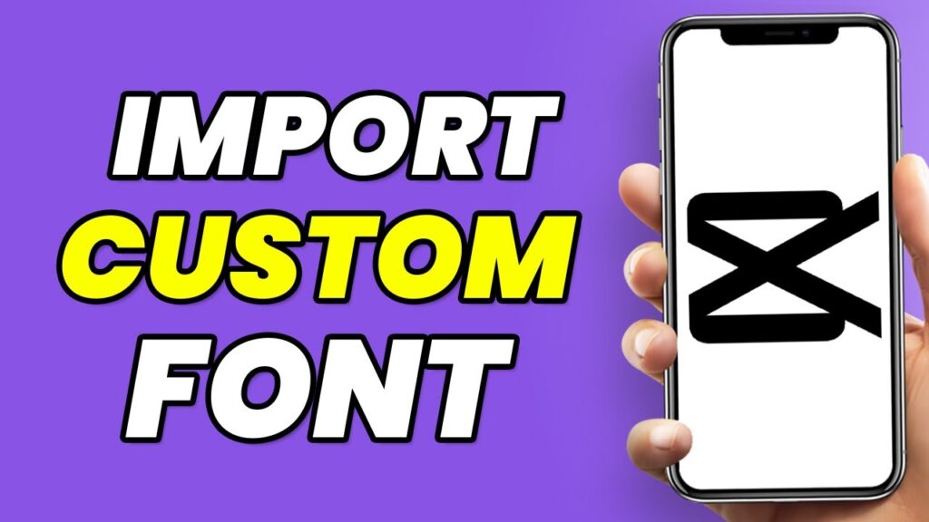 howtoimportcustomfontcapcut